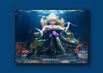 CA 3D Studios – Ursula – 3D Print Model STL