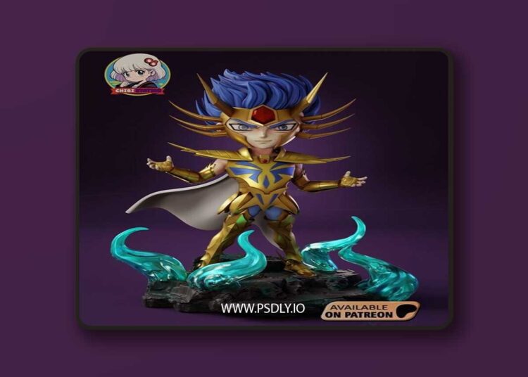 Chibi Station – Mask of Death – Sant Seya – 3D Print Model STL 1 Chibi Station – Mask of Death – Sant Seya – 3D Print Model STL