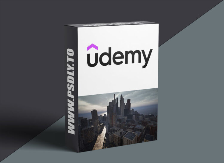 Udemy – Create your City with Houdini and Unreal Engine City sample 1 Create your City with Houdini and Unreal Engine City sample