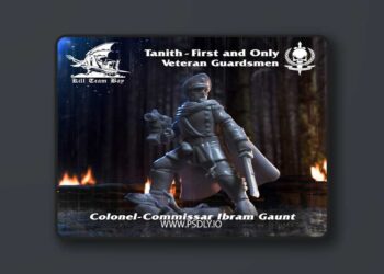 Kill Team Bay – Tanith Veteran Guardsmen – 3D Print Model