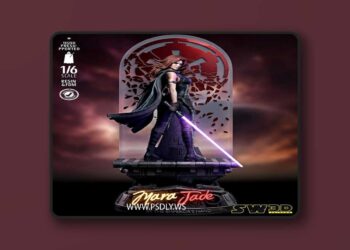 SW3D – Mara Jade Sculpture – 3D Print Model STL