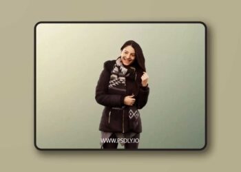 Standing Woman In Winter Outfit low-poly 3d Model 6 Standing Woman In Winter Outfit low poly 3d Model